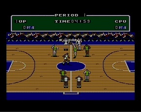 Double Dribble - tip off